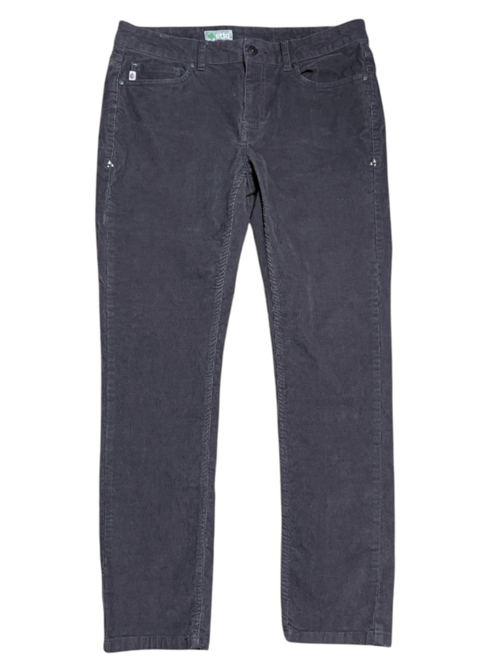 Stio Wm’s Rivet Organic Cotton Cord Pant NWOT In Gray Sz 12R